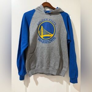 Golden State Warriors Gray and Blue Pullover